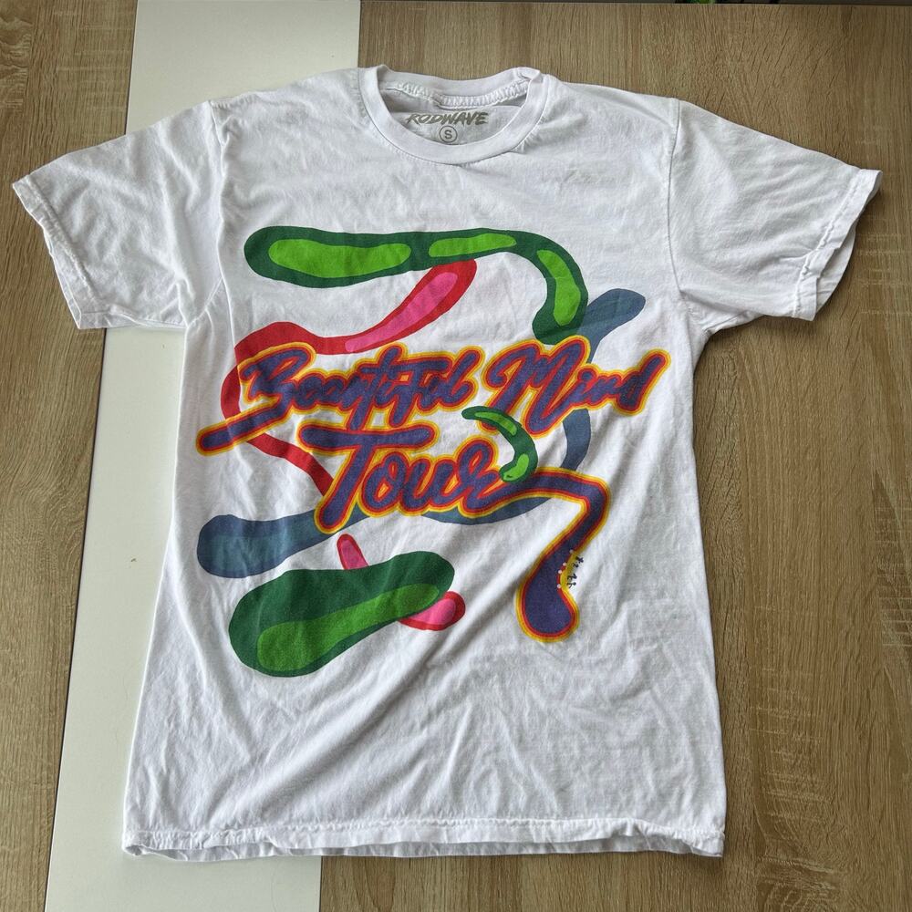 Graphic Tee Rod Wave Tour TShirt Women's Size S